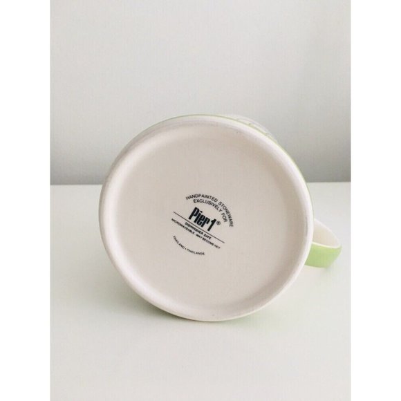 Pier 1 Imports Large Ceramic Cartoon Bird Cage Mug ~ 16 Oz. - Picture 10 of 12